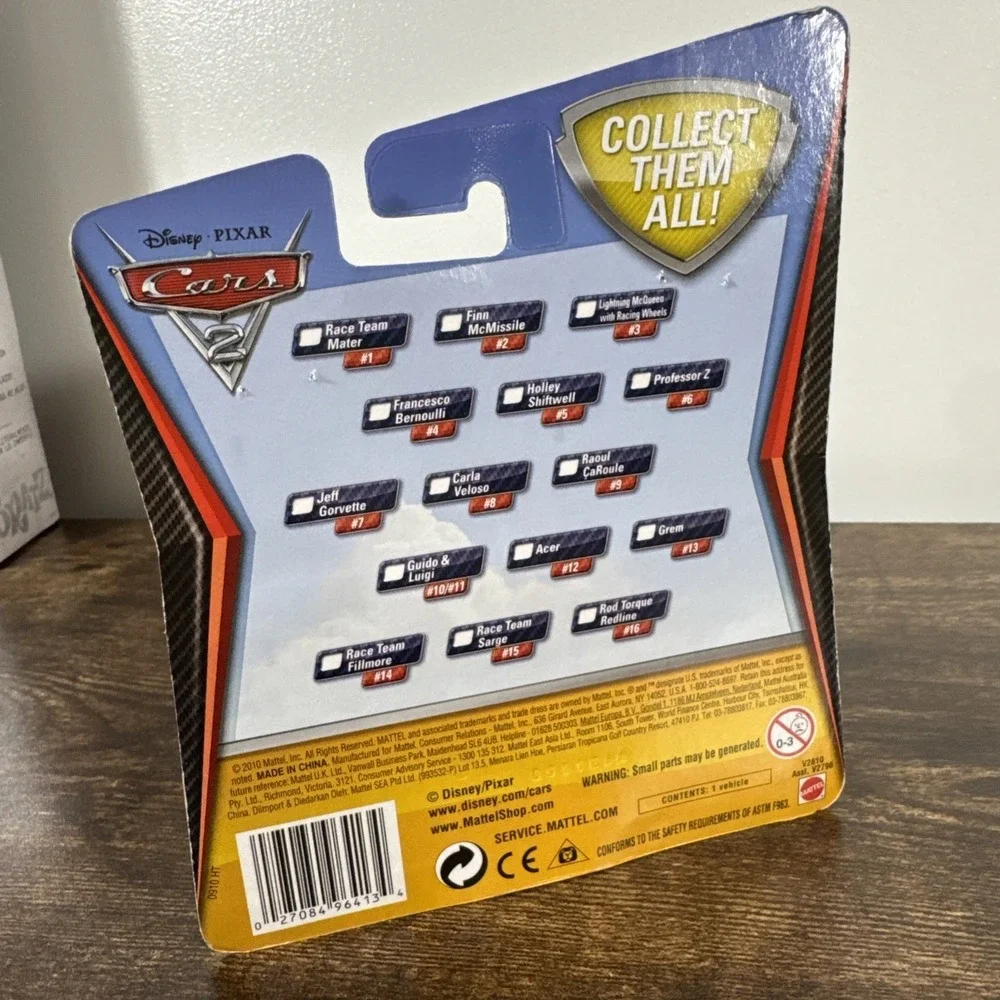 Disney / Pixar Cars Cars‎ 2 Main Series Rod Torque Redline Diecast Car